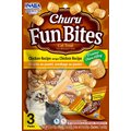 Inaba Cat Churu Fun Bites Chicken Flavored Wraps Natural Chewy Cat Treats, 2.1-oz, 3 count