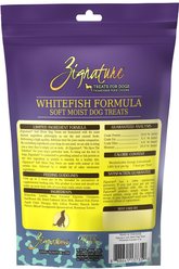 Zignature Whitefish Flavored Soft Dog Treats, 4-oz bag slide 2 of 9
