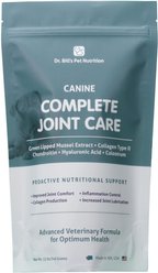 Dr. Bill's Pet Nutrition Canine Complete Joint Care Advanced Hip & Joint Care Powder Supplement for Dogs, 340-gm pouch slide 1 of 8