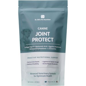 Dr. Bill's Pet Nutrition Canine Joint Protect Dog Supplement, 120 count