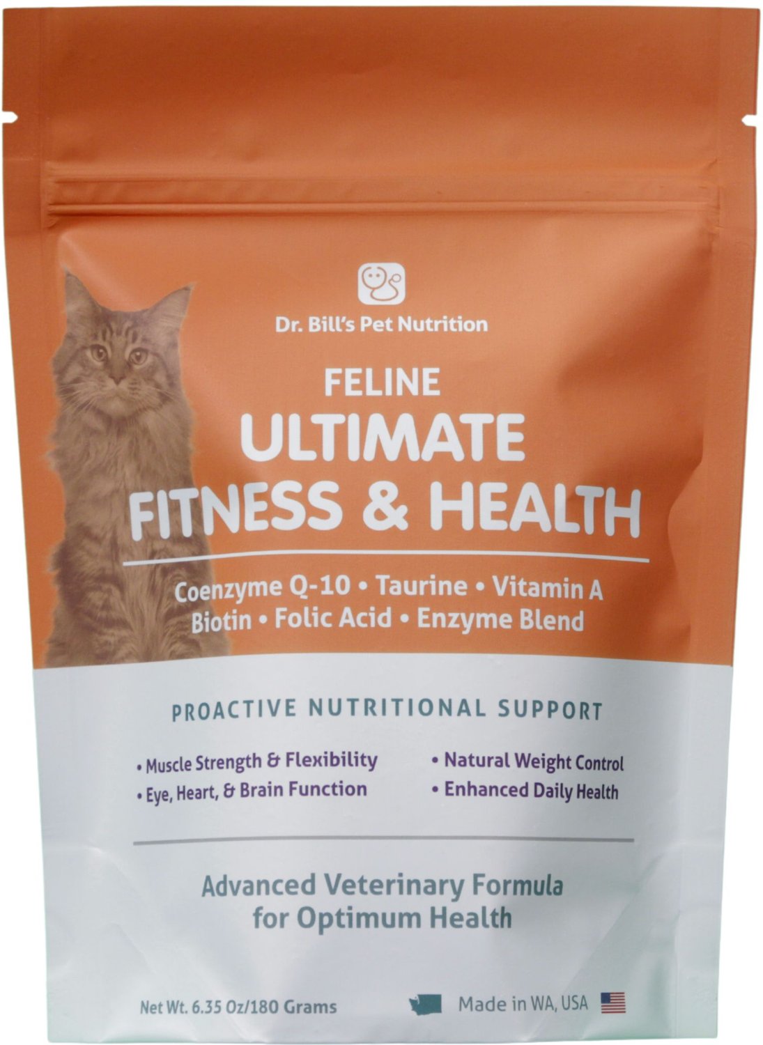 DR. BILL'S PET NUTRITION Feline Ultimate Fitness & Health Cat ...