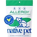 Native Pet Allergy Itch Relief Air-Dried Dog Supplement, 60 count