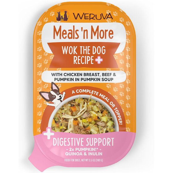 WERUVA Meals 'n More Natural Wet Dog Food, Bed & Breakfast Plus