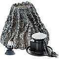 Hydor H2ShOw Volcano Bubble Maker Kit Fish Décor Lighting for Aquariums, Red