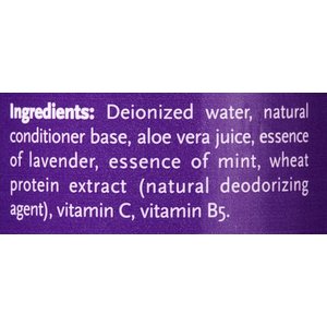 Buddy Wash Splash Lavender & Mint Dog Spritzer & Conditioner, 4-oz bottle