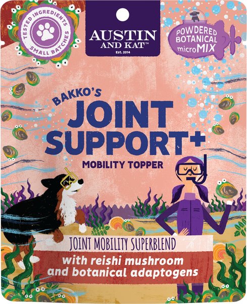 Austin and Kat Bakko's Joint Support Dog & Cat Supplement, 2.32-oz bag slide 1 of 7