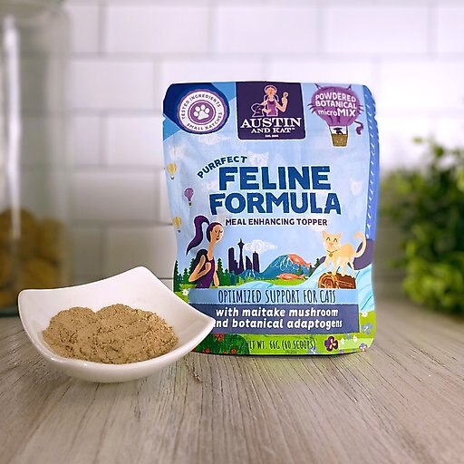 Austin and Kat Purrfect Feline Formula Cat Supplement, 2.32-oz bag