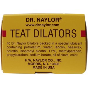 Dr. Naylor Teat Dilators Farm First Aid, 40 count