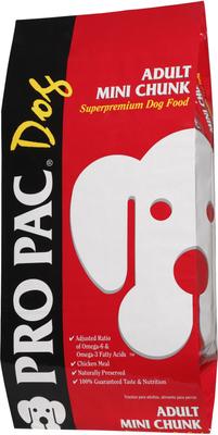 Show full view: Pro Pac Adult Mini Chunk Chicken Flavored Dry Dog Food, 40-lb bag slide 5 of 5