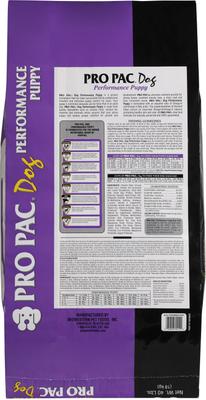 Show full view: Pro Pac Performance Puppy Chicken Flavored Dry Dog Food, 40-lb bag slide 3 of 6