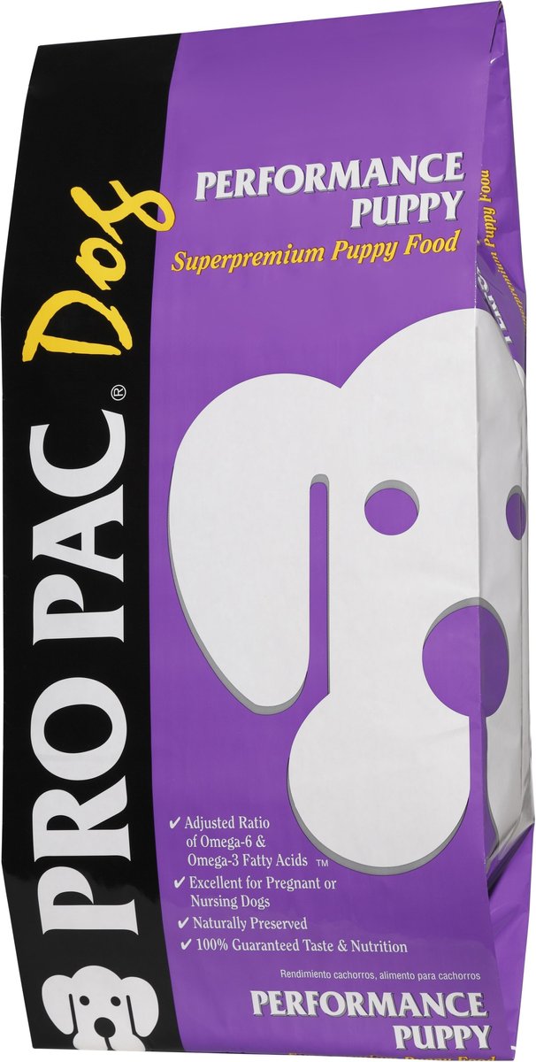 Pro pac puppy food best sale feeding chart