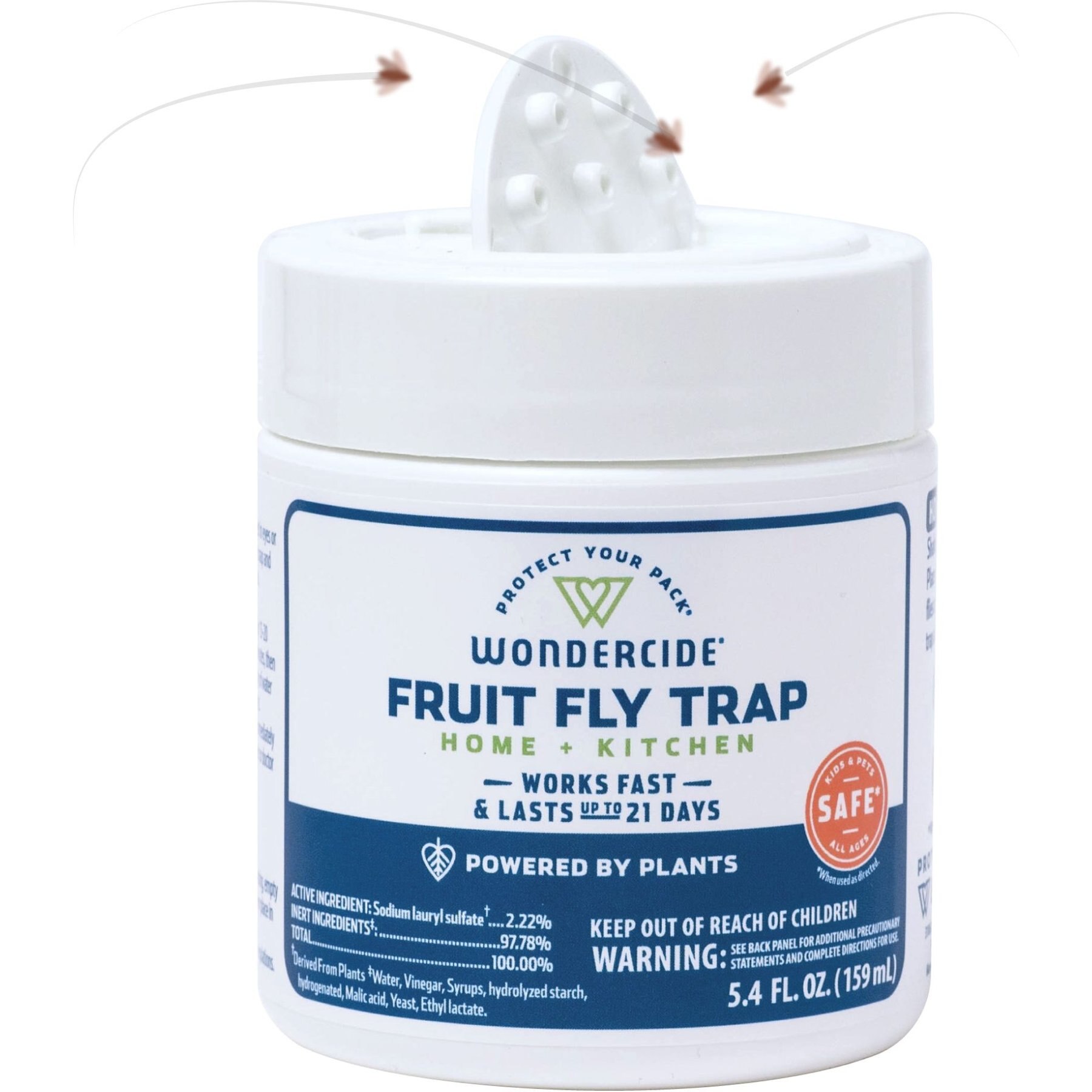 Fruit Fly Trap Bottle Cap Plastic Fruit Fly Killer Catcher Pest Control  Household Fly Trap Indoor