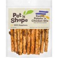 Pet 'n Shape Sweet Potato & Chik 'n Stix Jerky Dog Treats, 15 count