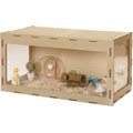 Coziwow 42-in Wooden Small Pet & Hamster Cage Cabinet
