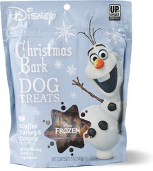 Disney Table Scraps Christmas Bark Stuffed Turkey & Carrot Flavored Jerky Dog Treats, 5-oz bag
