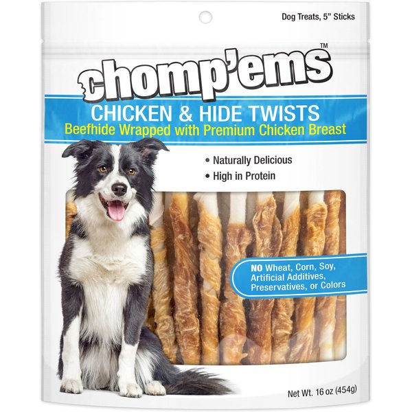 Ruffin' It Chomp'ems Hide Free Chicken Retriever Sticks Dog Chews - Shop  Bones & Rawhides at H-E-B