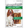 RUFFIN' IT Chomp'ems Duck Hide Twists Jerky Dog Treats, 4-oz bag
