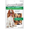 RUFFIN' IT Chomp'ems Duck & Rice Dumbbells Jerky Dog Treats, 4-oz bag