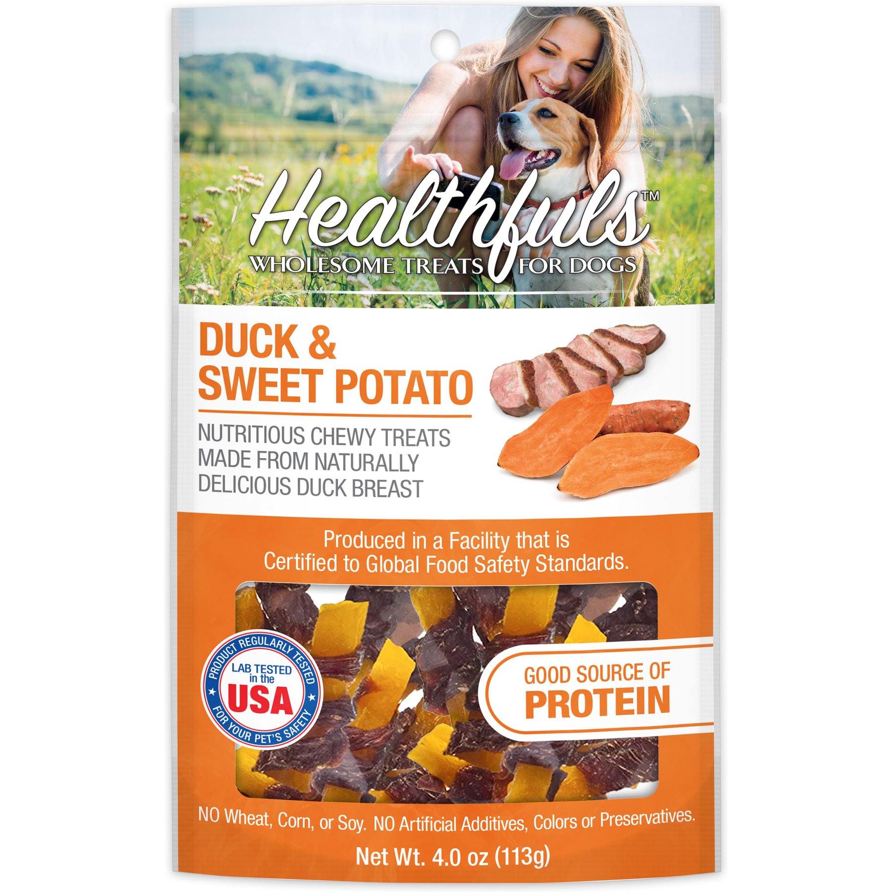 Sweet potato 2024 duck dog treats