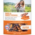 RUFFIN' IT Healthfuls Duck & Sweet Potato Jerky Dog Treats, 16-oz bag