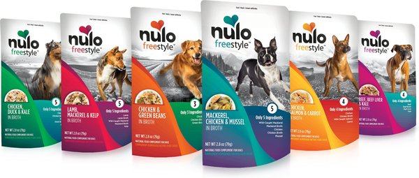 Nulo FreeStyle Variety Pack Dog Food Topper, 2.8-oz, case of 6, 2.8-oz, case of 6, bundle of 2 slide 1 of 2