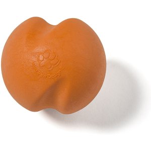 West Paw Zogoflex Jive Dog Toy, Tangerine, Mini