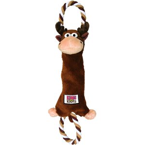 KONG Tuggerknots Moose Dog Toy, Small/Medium