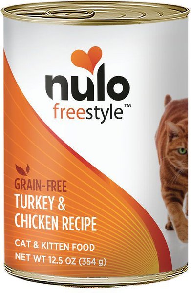 NULO Freestyle Turkey Chicken Recipe Grain Free Canned Cat