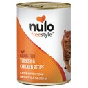 Nulo Freestyle Turkey & Chicken Recipe Grain-Free Canned Cat & Kitten Food, 12.5-oz can, case of 12, bundle of 2