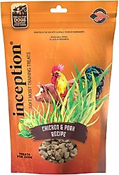 Inception Chicken & Pork Flavored Soft & Chewy Dog Treats, 4-oz bag