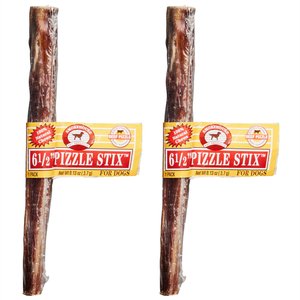 Smokehouse USA 6.5" Steer Pizzle Dog Treats, 2 count
