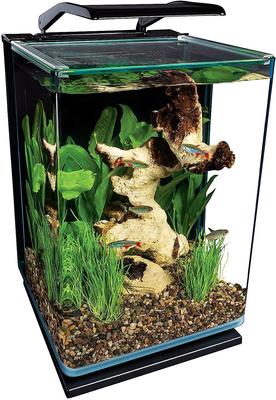 Show full view: Tropical Fish Starter Kit - Marineland Portrait Blade Light Aquarium Kit, 5-gal + 4 other items slide 9 of 10