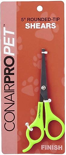 CONAIRPROPET Dog Rounded-Tip Shears, 5-in