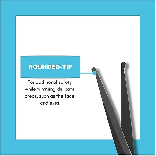 CONAIRPROPET Dog Rounded-Tip Shears, 5-in