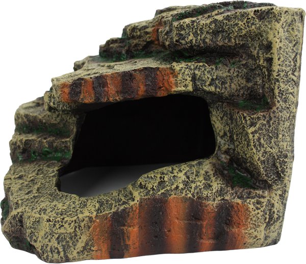Komodo Corner Hut Reptile Hideout, 8-in slide 1 of 3