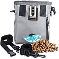 SunGrow Dog & Bird Training & Travel Treat Pouch Bag, Gray