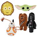 STAR WARS Branded Pack - STAR WARS BB-8 Ballistic Nylon Plush Squeaky Dog Toy + 4 other items
