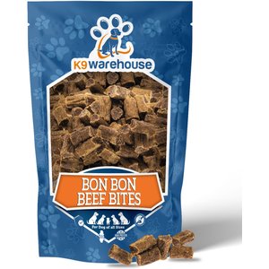 K9warehouse Bon Bon Beef Flavored Dog Chews, 16-oz pouch