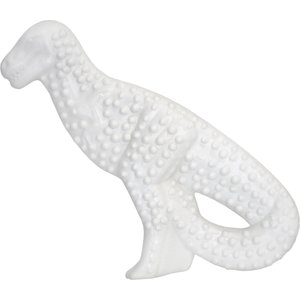 Nylabone Dental Dinosaur Power Chew Chicken Flavored Durable Dog Toy, Character Varies, Large
