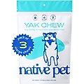 Native Pet X-Large Natural Gluten-Free & Lactose-Free Yak Cheese Flavored Dental Dog Chew Treats 16.0-oz bag 3 count