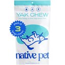 Native Pet Large Natural Gluten-Free & Lactose-Free Yak Cheese Flavored Dental Dog Chew Treat, 12.0-oz bag 3 count