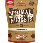 Primal Lamb Formula Nuggets Grain-Free Raw Freeze-Dried Dog Food, 14-oz bag