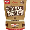 Primal Lamb Formula Nuggets Grain-Free Raw Freeze-Dried Dog Food, 14-oz bag