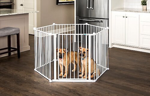 Top paw 2 in 1 pet gate hotsell and pen