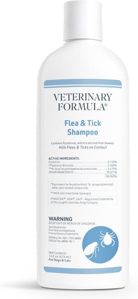 Veterinary Formula Clinical Care Flea & Tick Shampoo, 16-oz bottle slide 1 of 8