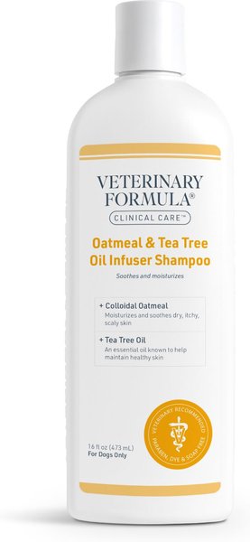 Veterinary Formula Clinical Care Oatmeal & Tea Tree Oil Infuser Shampoo, 16-oz bottle slide 1 of 9