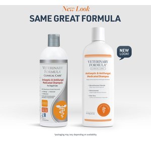 Veterinary Formula Clinical Care Antiseptic & Antifungal Medicated Shampoo, 16-oz bottle