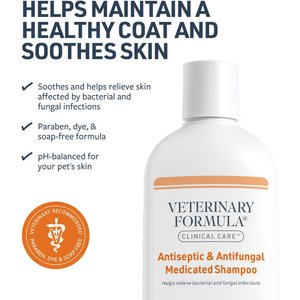 Veterinary Formula Clinical Care Antiseptic & Antifungal Shampoo, 16-oz bottle