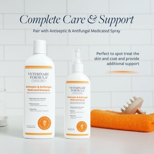 Veterinary Formula Clinical Care Antiseptic & Antifungal Medicated Shampoo, 16-oz bottle