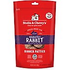 Stella & Chewy's Absolutely Rabbit Dinner Patties Freeze-Dried Raw Dog Food, 14-oz bag